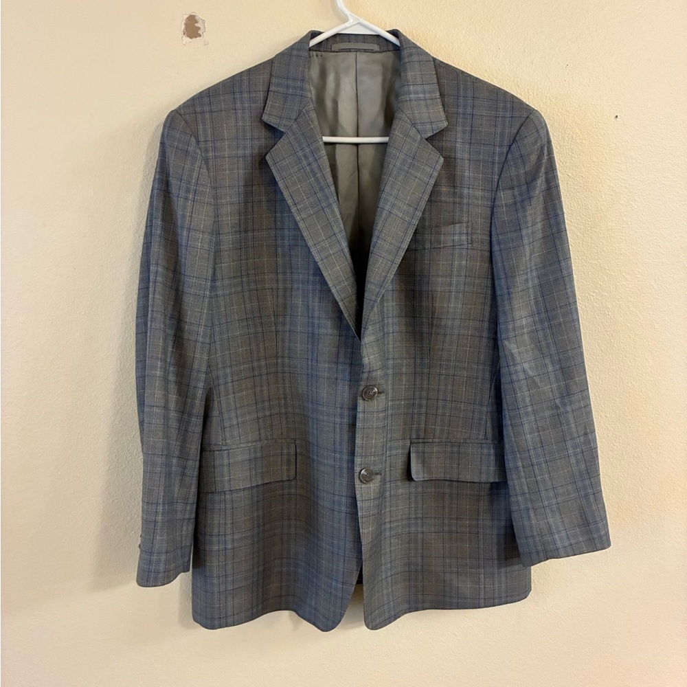 Purveyors Of Fine Menswear Custom Men’s Blazer Loro Piana Superfine Wool Plaid